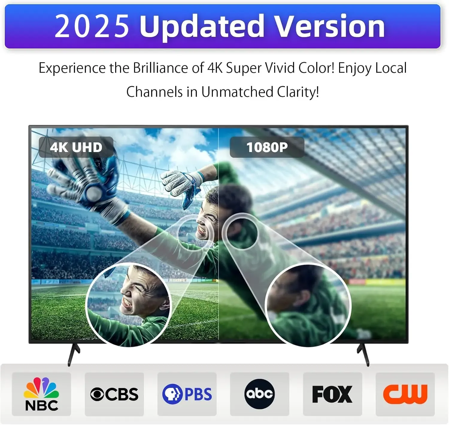 Cut the Cable, Not the Channels –  4K TV Starts Here!