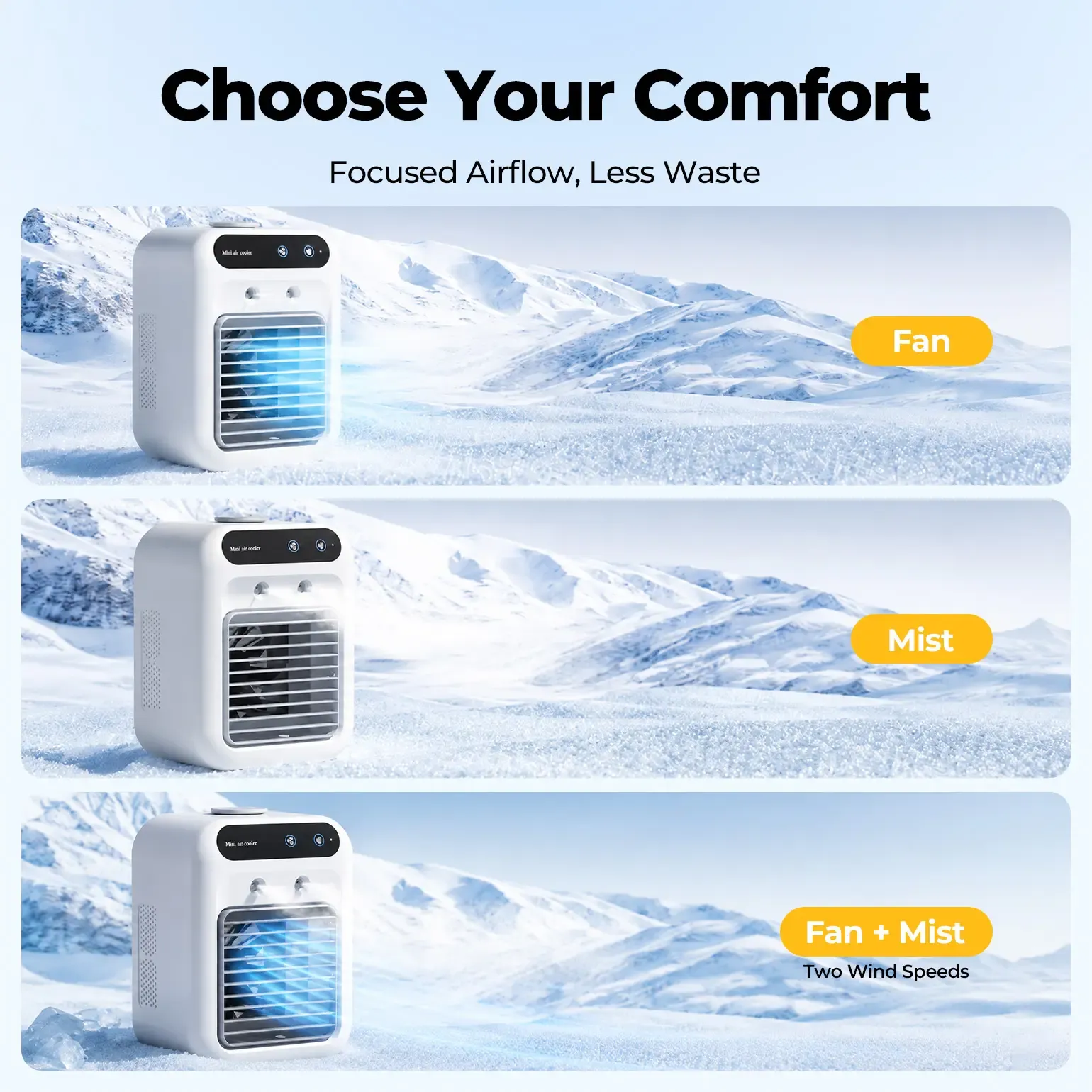 Beat the Heat Anywhere – Your Personal Cooling Companion!