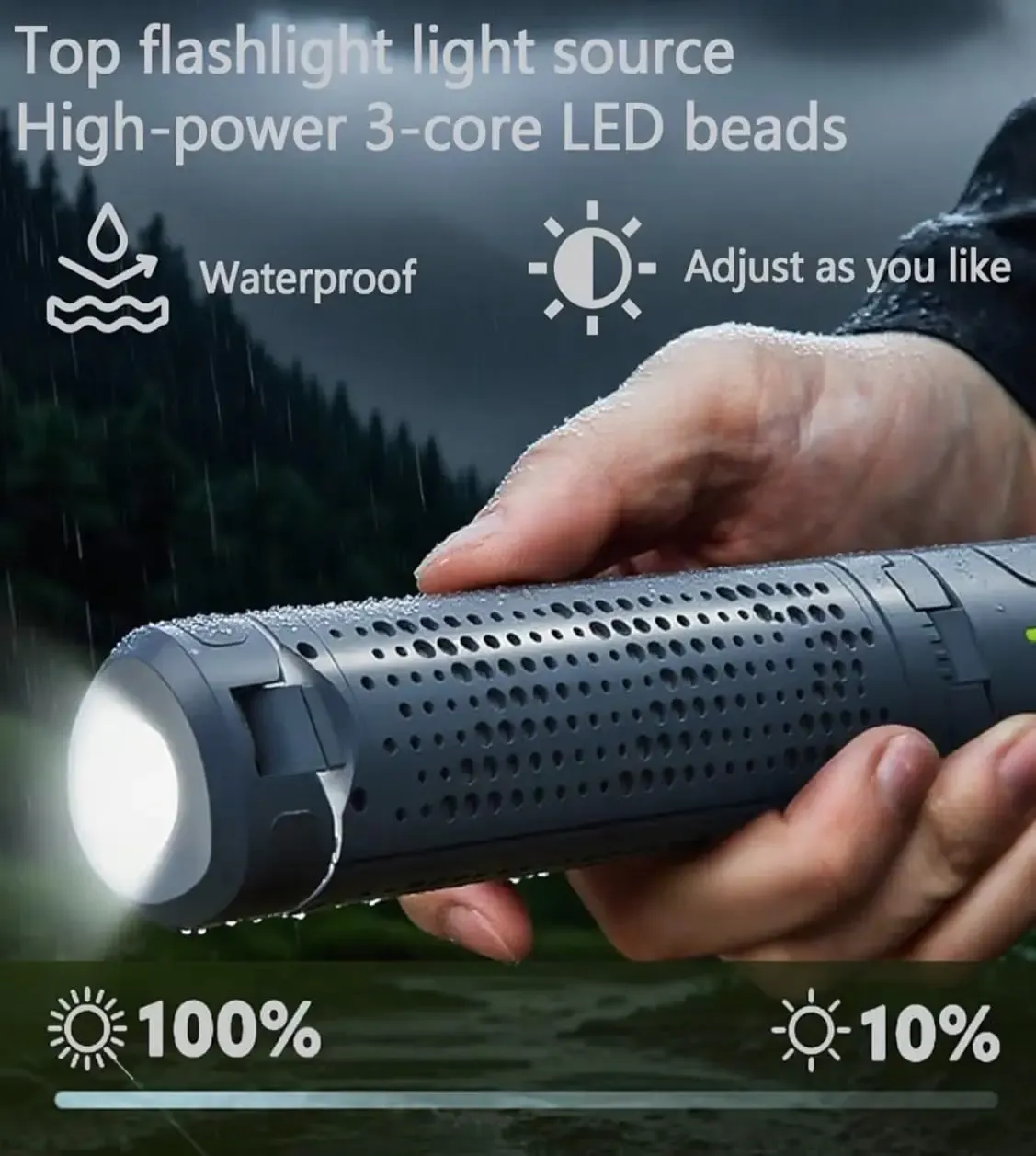 3 Heads, 3000 Lumens, 1 Stand – Light Up Any Space, Anywhere!