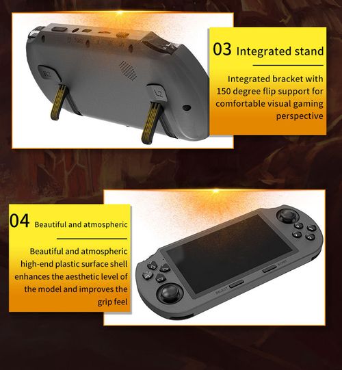 4.5HD Screen + Dual Joysticks – Retro Gaming Redefined