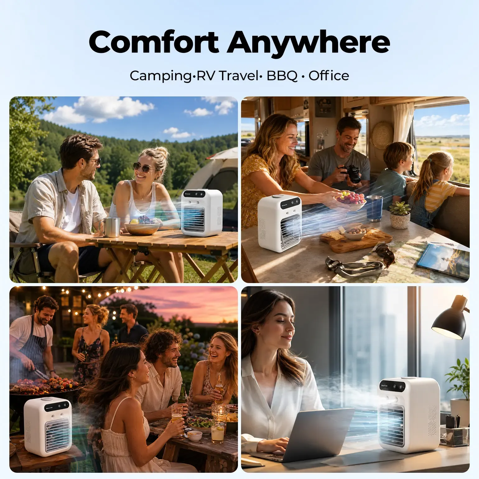 Beat the Heat Anywhere – Your Personal Cooling Companion!
