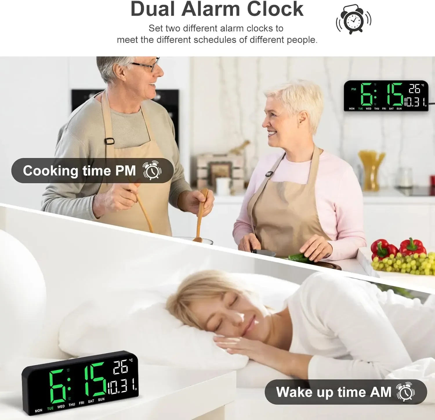 Timeless Design, Modern Function – The Clock That Does It All!