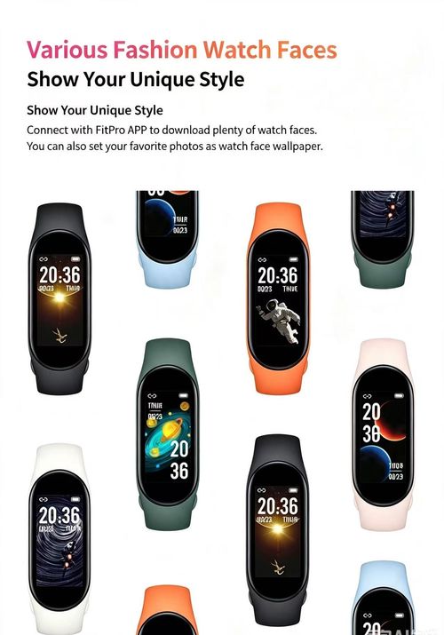 Smart Bracelet Fitness Tracker Heart Rate Sleep Monitor Sport Wristband For Men Women