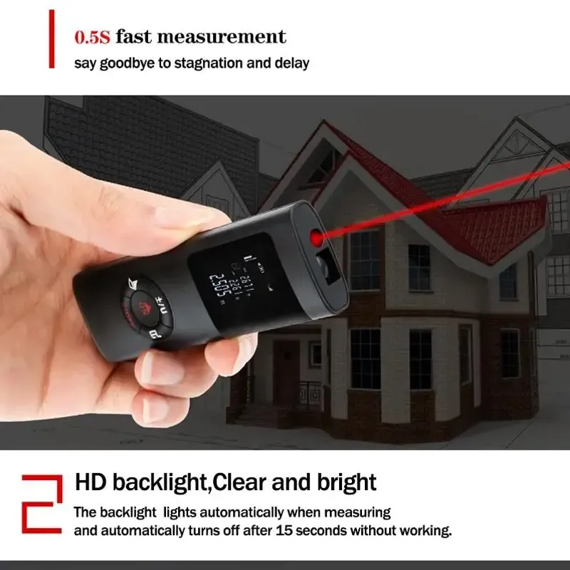 Measure in Seconds, Not Minutes – Laser Precision at Your Fingertips!