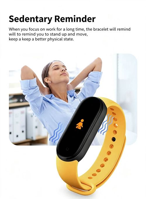 Smart Bracelet Fitness Tracker Heart Rate Sleep Monitor Sport Wristband For Men Women