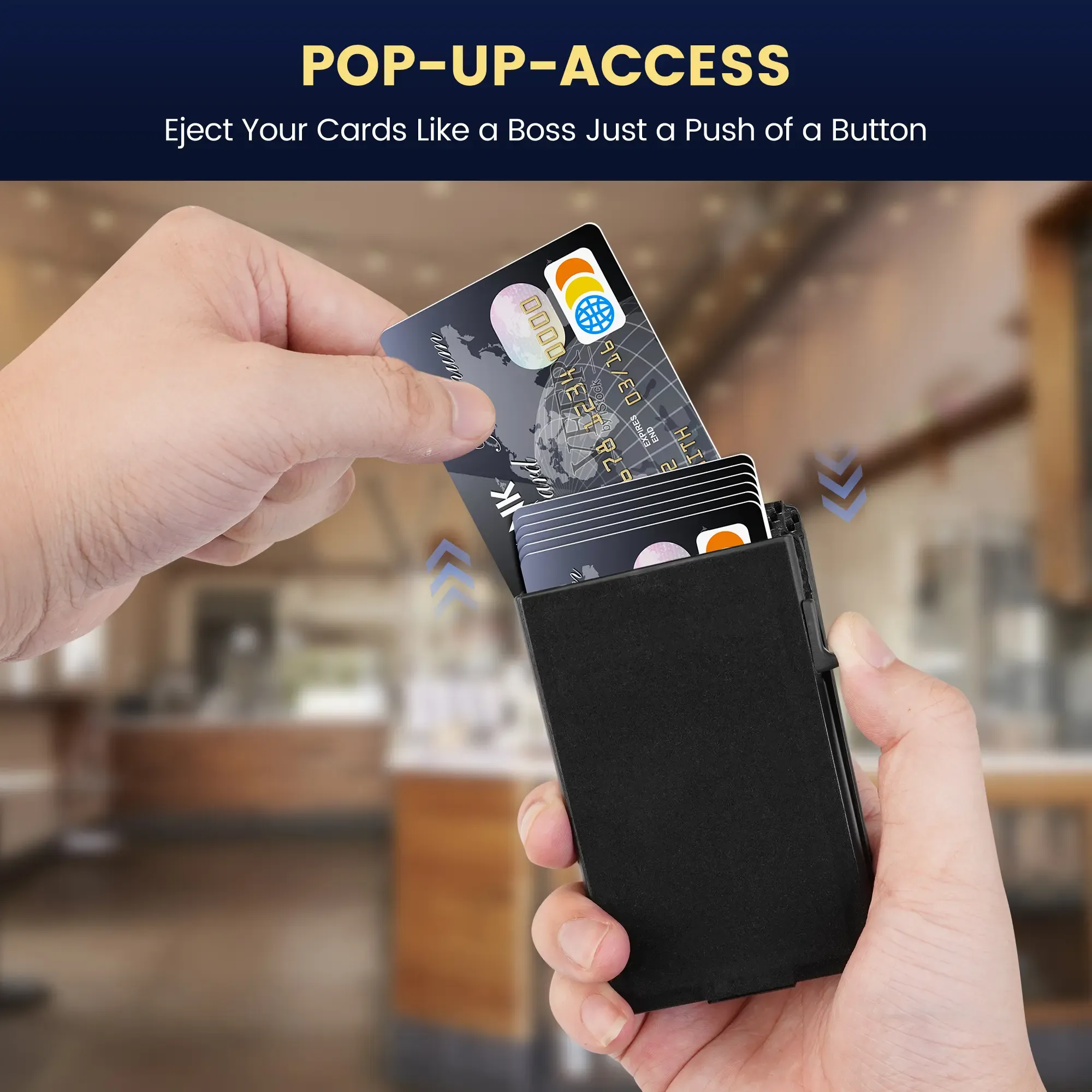 Slim, Secure, and Stylish – The Only Wallet You'll Ever Need!