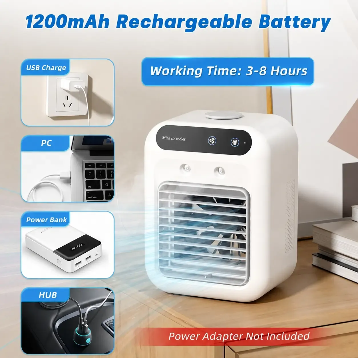 Beat the Heat Anywhere – Your Personal Cooling Companion!