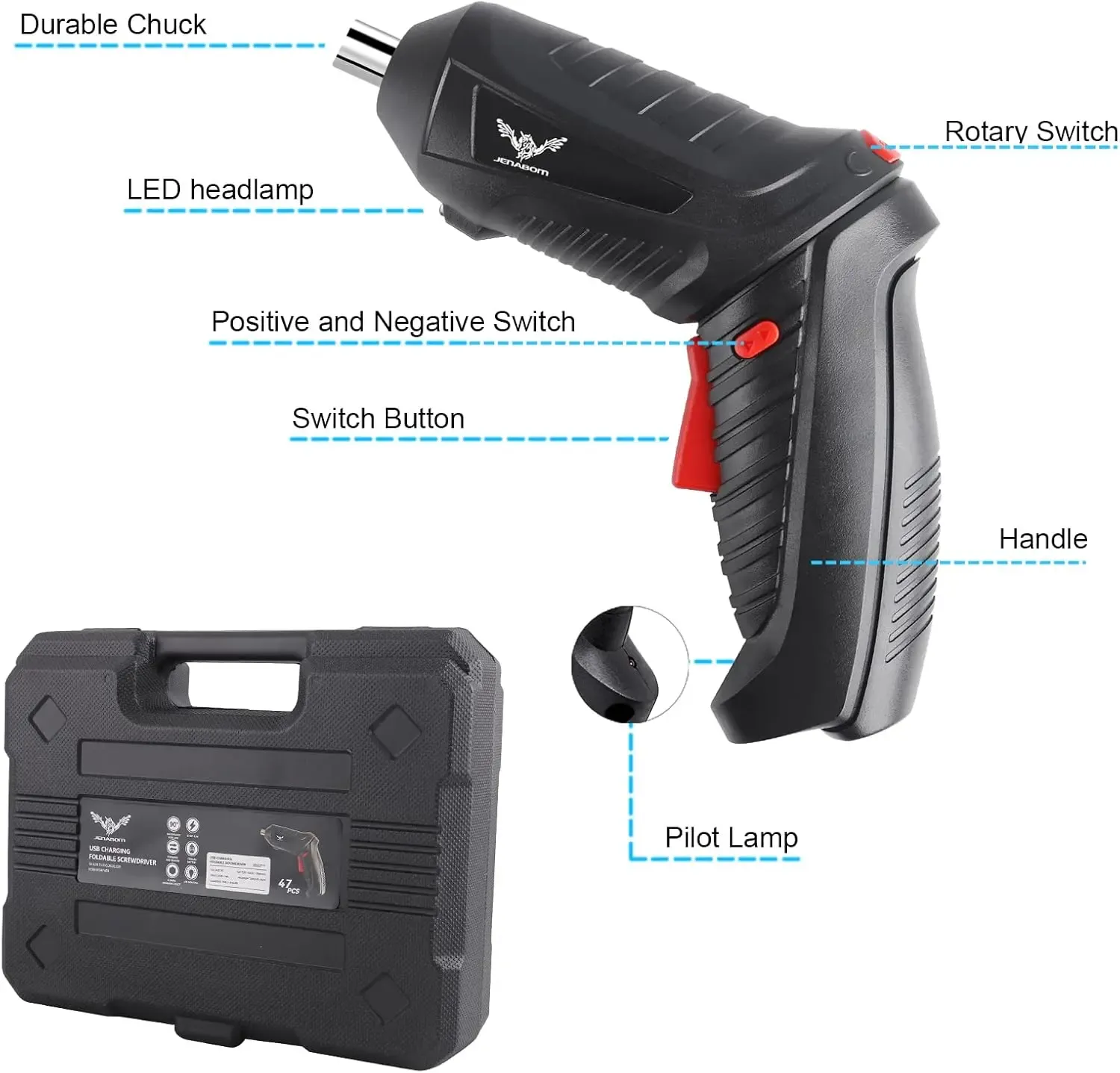 47 Pieces, Infinite Fixes – Your Go-To Tool for Every Repair!
