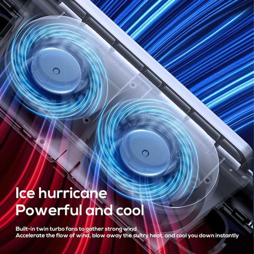 Mini Portable USB Backseat Cooling Fan,2025 New Usb Car Cooling Fans For Backseat,Kids Baby headrest Neck Fan Accessories with 3 Adjustable Wind Speeds,Car Fan for Driver and Passenger's Seat