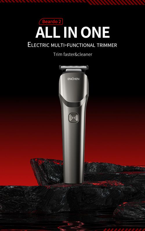 ENCHEN Enchance Hair Clipper New Model B.eardo2 - Bear Two   Men's Electric Shaving Kit for Private Parts of Groin and Pelvis - Waterproof Hair Trimmer for Body - Men's Magnetic Shaving Set