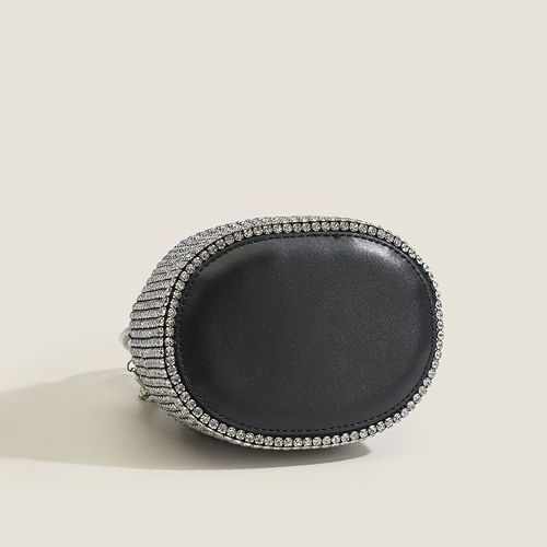 Rhinestone Evening Bag Bling Purse Sparkly Diamond Clutch Purse for Women Shoulder Handbag Cocktail Party Wedding Prom