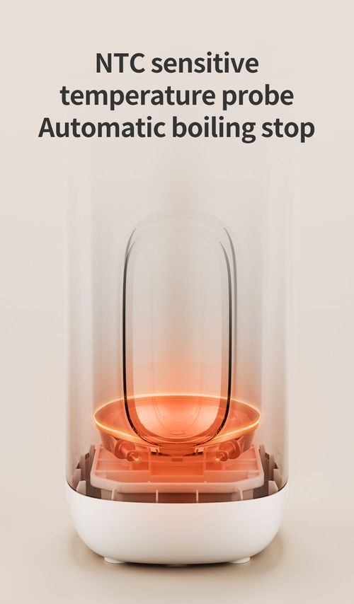 Electric hot water cup - stainless steel mini portable travel electric water warmer - 650ml insulated water jug