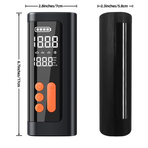 Car mounted inflation pump, portable wireless car, motorcycle, bicycle, tire, basketball pump, high-power digital display electric pump