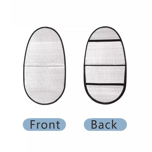 Motorcycle Cooling seat Cover Summer Sun Reflective Seat ant Protection Heat Resistant Shield Cooler Insulation Seat Protector Foil Material Fits Electric Scooter and Motorcycle