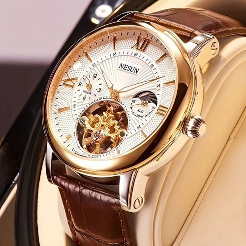 Nesun men's watch, men's mechanical watch, automatic luminous multifunctional men's watch, men's style mechanical watch, men's watch