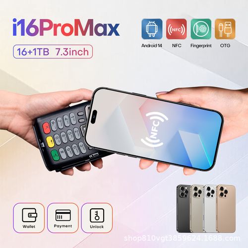 i16 Pro Max smartphone with 16GB + 1TB storage - Large screen smartphone from the original manufacturer, direct sales.