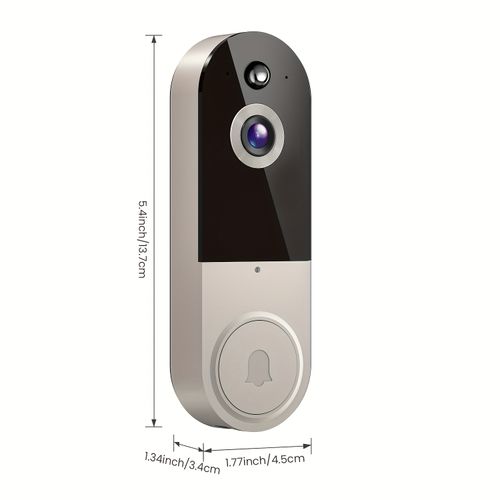2.4G Wi Fi 1080p Wires Video Doorbell Camera With Ring