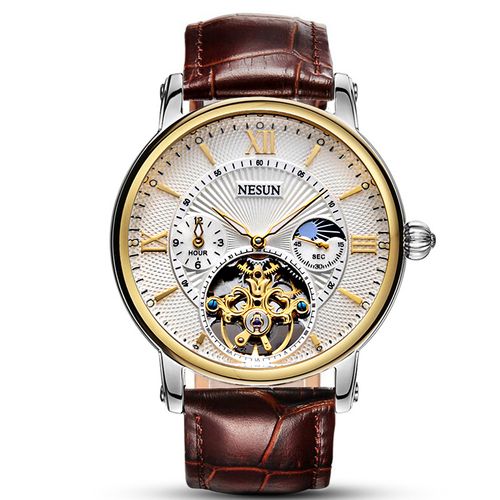 Nesun men's watch, men's mechanical watch, automatic luminous multifunctional men's watch, men's style mechanical watch, men's watch