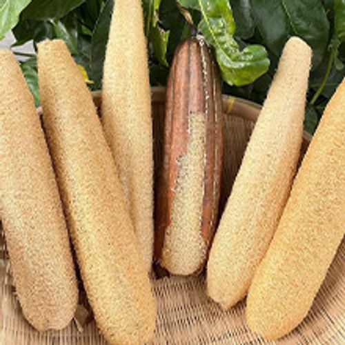 Organic and natural cucumber fibers  Unbleached natural cucumbers  Used for body exfoliation and kitchen cleaning  Eco-friendly bathtub  Shower scrubber  For face, back, tableware  Natural cucumber fibers  5 pieces