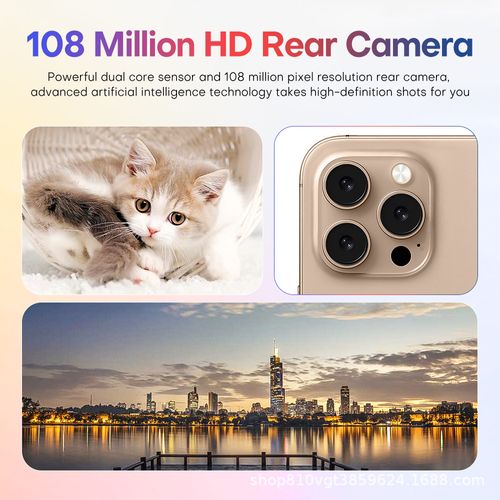 i16 Pro Max smartphone with 16GB + 1TB storage - Large screen smartphone from the original manufacturer, direct sales.
