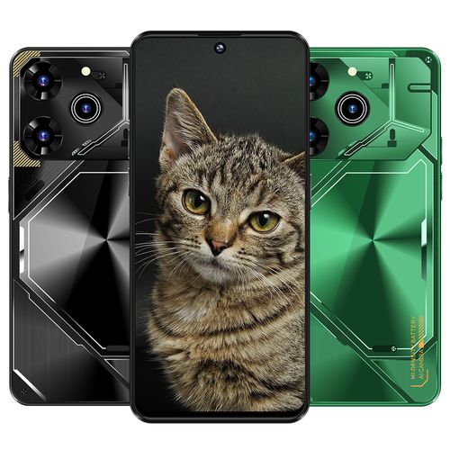 New Povo 6 Pro Android 7.3-inch large-screen 16+1T model (a hot-selling product) smart phone
