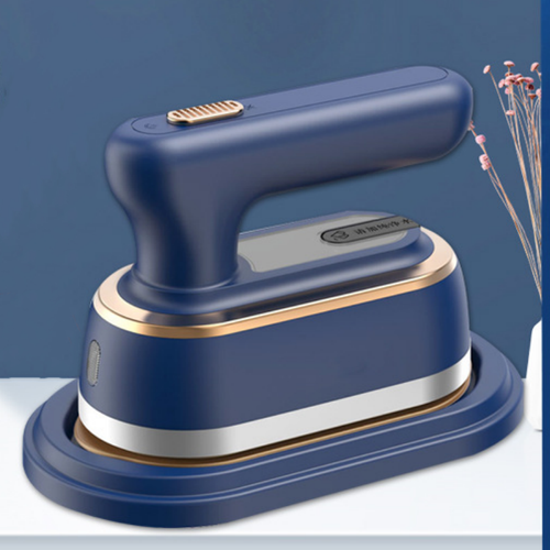 Business-level professional household ironing machine, portable mini vertical electric handheld folding electric iron for household, business and travel use (Sapphire Blue)