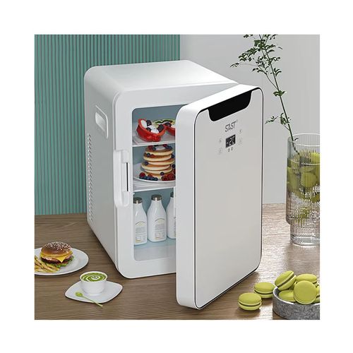 SAST car mounted mini refrigerator, car home dual-use mini beauty mini, self driving travel exclusive breast milk refrigeration, dormitory single use 16L