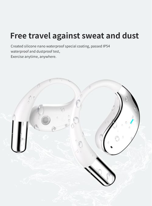Over-ear AI intelligent translation Bluetooth headphones - open type, non-in-the-ear, long battery life, suitable for  for Travel Business and Learning