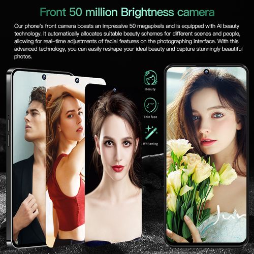 New Povo 6 Pro Android 7.3-inch large-screen 16+1T model (a hot-selling product) smart phone