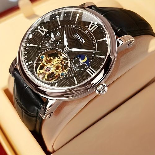 Nesun men's watch, men's mechanical watch, automatic luminous multifunctional men's watch, men's style mechanical watch, men's watch