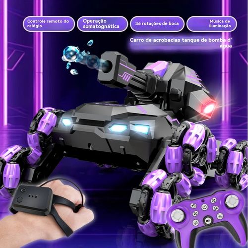 Sensor de gesto controle remoto carro brinquedo menino deformação deriva tanque brinquedo carro presente