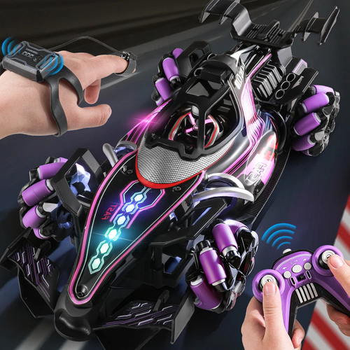 Inteligente gesto indução F1 fórmula controle remoto brinquedo de corrida cross-border nova luz spray stunt car boy