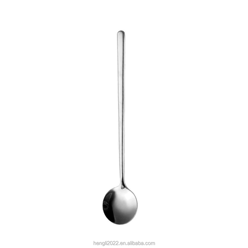 Tableware and Coffee Utensils 304 Stainless Steel Coffee Milk Tea Spoon Home Creative Ice Cream Dessert Spoon