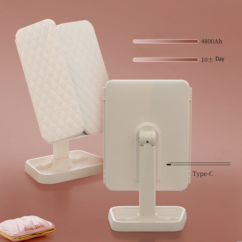 Radiant Multi-Facet LED Makeup Mirror