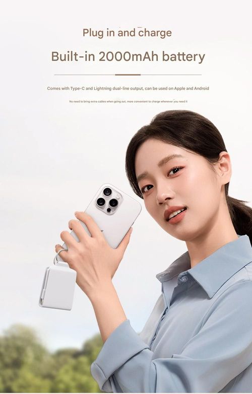 Mini keychain emergency power bank with dual-line support for mobile phone charging leather gift