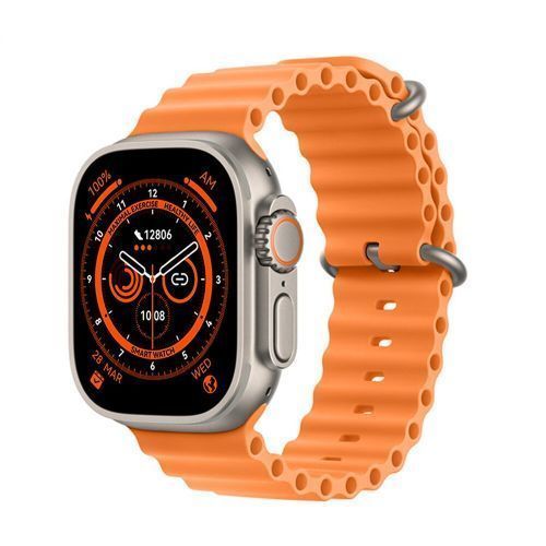 T800 Ultra Bluetooth Series 8 Smart Watch - Orange