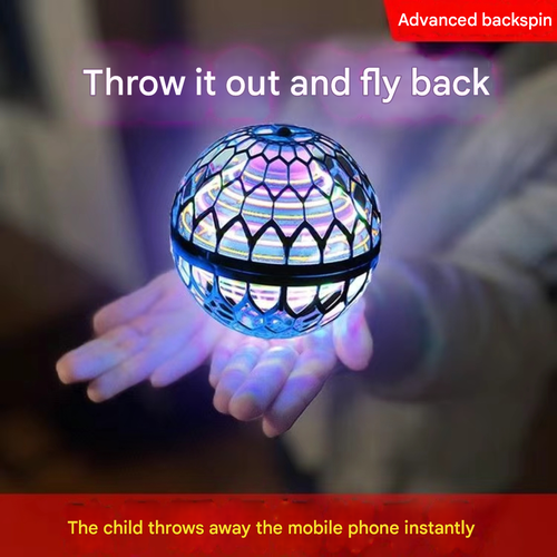 Viral Hover Orb | Smart Auto-Return Spinner with Glow Flight Tech