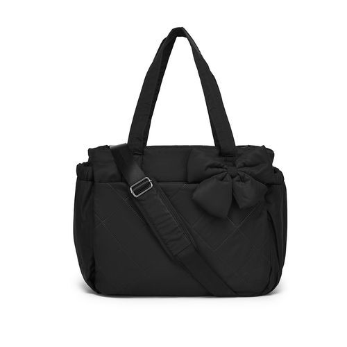 Large capacity bag with bow