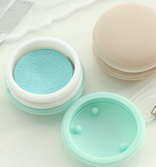 Macaron keychains and phone screen cleaning brushes