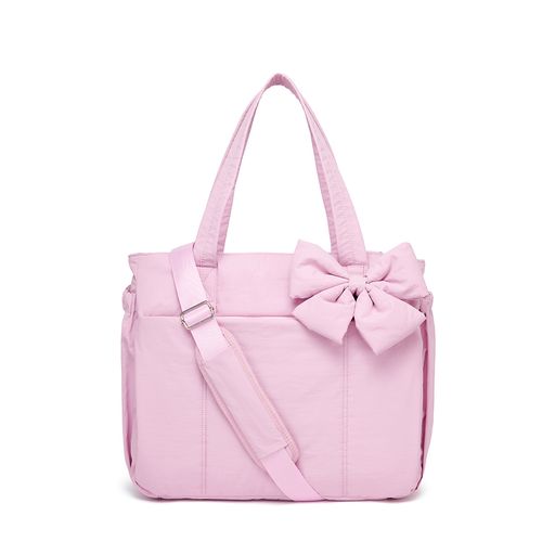 Large capacity bag with bow