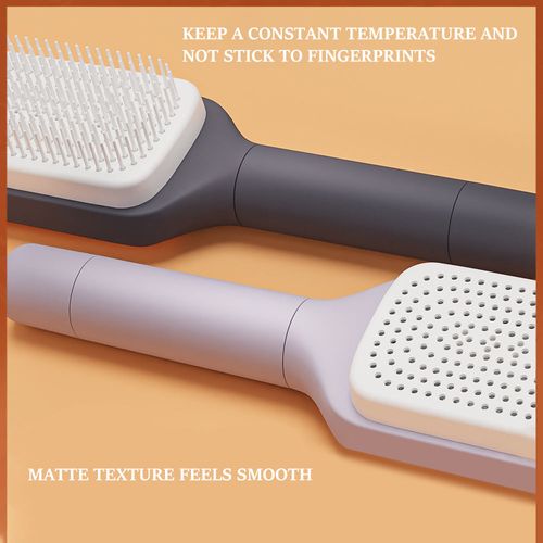 Retractable massage comb