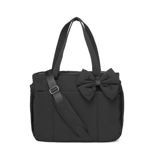 Large capacity bag with bow