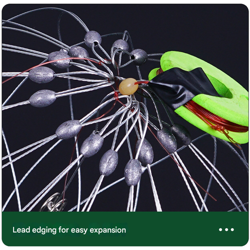 Auto-Snap Crab Trap | Weighted Bottom Cage for Blue丨Dungeness Crabs - Galvanized Steel