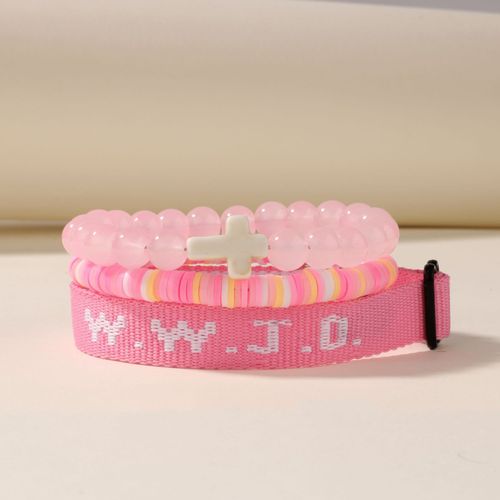WWJD Multi-layered bracelet （What would jesus do）