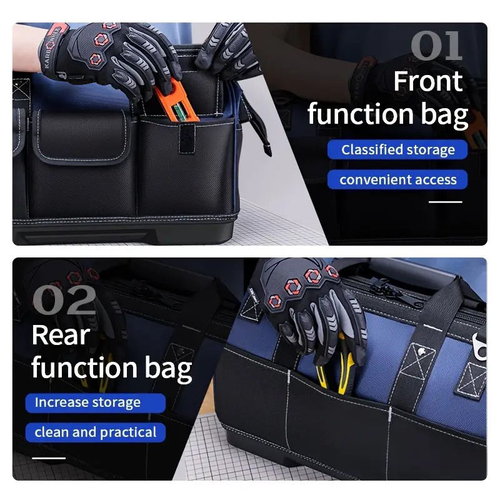 Multifunctional portable tool bag