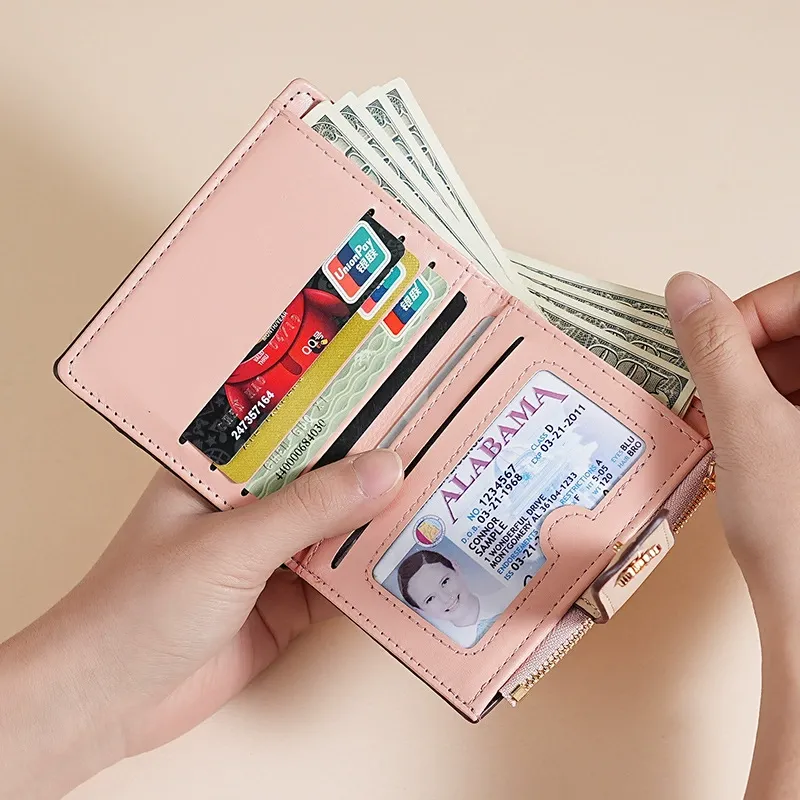 2025 New Floral Girl Multi‑Slot Card and Coin Purse Premium Womens Wallet for Spring and Summer