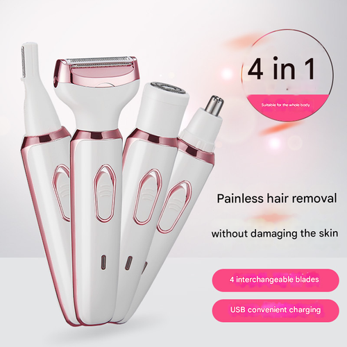 2025 All-in-One Women's Shaver | USB-Rechargeable for Legs,Underarms + Bikini Precision