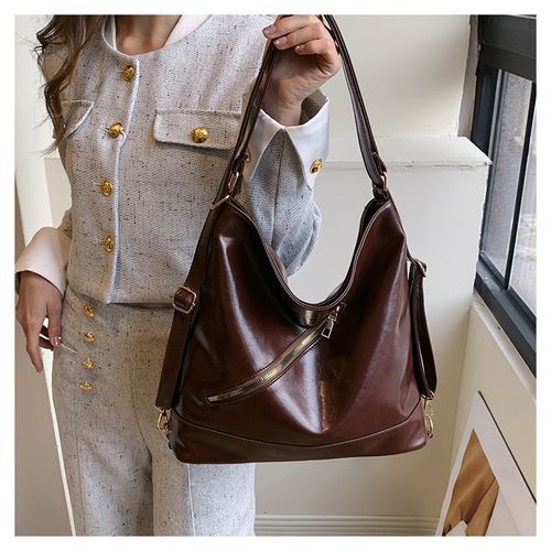 Retro Large Capacity Deformable Tote Bag | Multiple Ways to Wear in One Bag