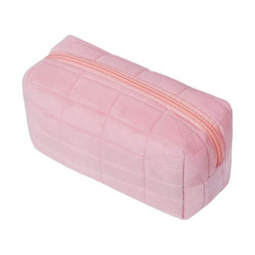 Plush cute cosmetic bag, high-end large-capacity storage bag