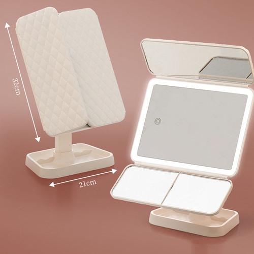 Radiant Multi-Facet LED Makeup Mirror